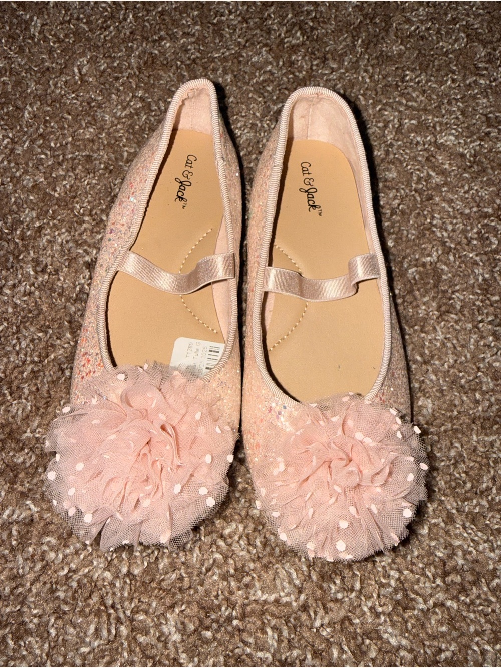 Cat & Jack Glitter Flats